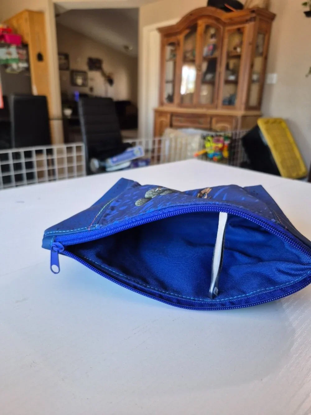 Handcrafted 10x6 Alien Master‎ Pouch | Waterproof Lining | Handmade Travel Bag